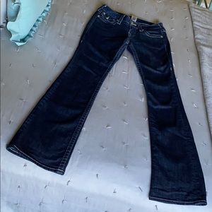 TRUE RELIGION BOOT CUT JEANS (27W)